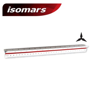 ISOMARS ไม้สเกล (Triangular scale) 1 อัน