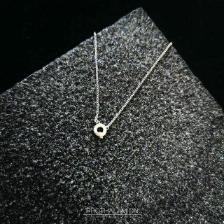 Import Silver Q Necklace : สร้อยคอ เงินแท้ นำเข้า