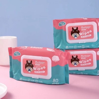 กระดาษเปียก ผ้าเปียก ทิชชู่เปียกเด็ก Baby Wipes กระดาษทิชชู่เปียก ทิชชู่เปียกสําหรับเด็ก แผ่นทำความสะอาด ทิชชู่เด็ก