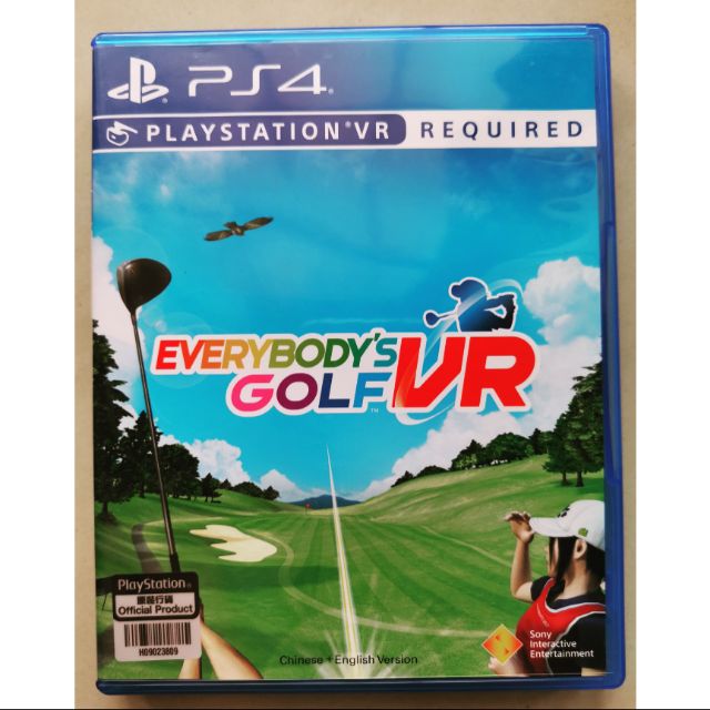 Everybody golf VR PS4 มือ2 โค้ดยังไม่ได้ใช้