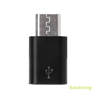 Fun Usb 3.1 Type C Female To Micro Usb Male อะแดปเตอร์เชื่อมต่อสําหรับโทรศัพท์มือถือ Android