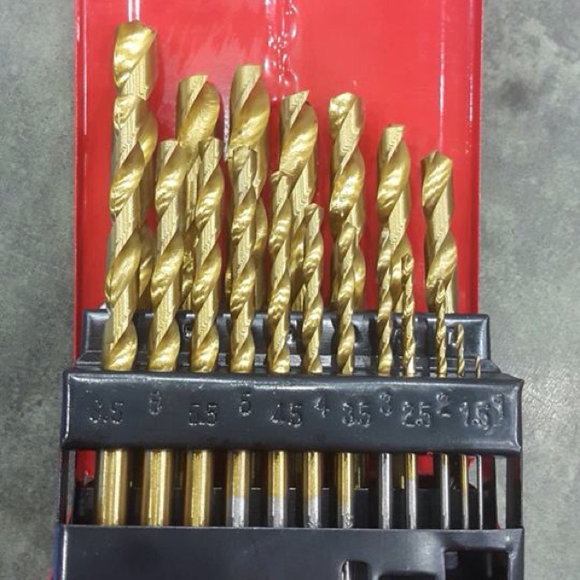 ดอกสว่าน ANTON 19 ชิ้น 1-10m