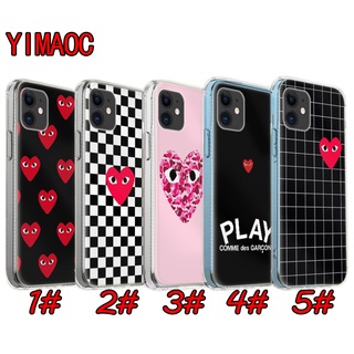 เคสโทรศัพท์มือถือแบบนิ่ม ลายหัวใจ CDG Play 8pij สําหรับ Realme C3 8 8S C2 C20 C21 C21Y C25Y C25 C25S Narzo 50i 30