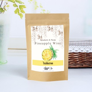 ราคาชุดหมักไวน์สับปะรดสำเร็จรูป SET A Pineapple Wine Kit