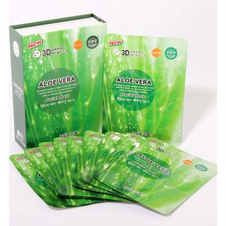 belov มาร์คว่านหางจระเข้ East-Skin แบบ 3D สูตร Aloe vera 1กล่อง/10 ซอง