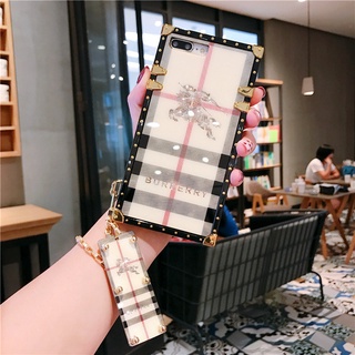เคสโทรศัพท์มือถือ OPPO RENO 6PRO+ 5PRO+ 4PRO 5G 3PRO 3 2020 2Z 2F R9S+ R11S+ PLUS R17 PRO RENO2 RENO3 RENO4 RENO5 RENO6 PRO knight Phone Case gold Luxury Square Cover
