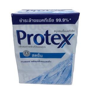 Protex โพรเทกซ์ สบู่แอนตี้แบคทีเรีย สูตร สดชื่น      65กรัมx4ก้อน