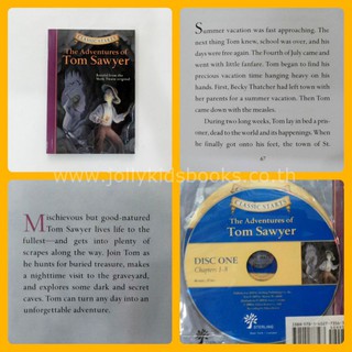 The adventures of Tom Sawyer with CD audio book