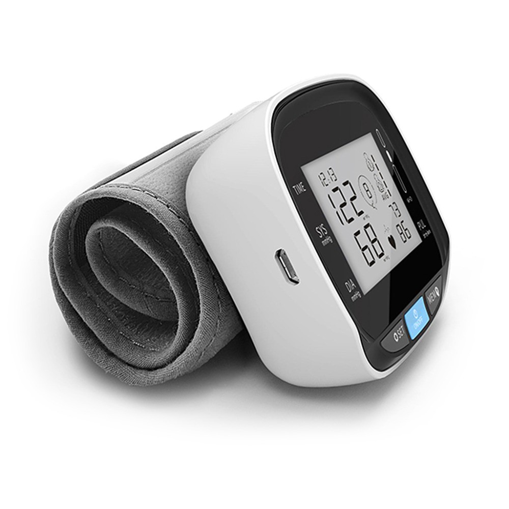 วัดความดัน อัตโนมัติ แบบดิจิตอล เครื่องวัดความดันโลหิต LCD Heart Rate PULSE Tonometer Sphygmomanometer - รูปที่ 3
