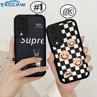 เคสโทรศัพท์มือถือแบบนิ่ม ลายหน้ายิ้ม หมี Suprem สําหรับ Honor 70 50 60 Pro 60 50 SE X8 X9 X30 X30i 10 30 Lite 20S 20 Pro 8X 9X X10 X20 SE Magic 4 Pro