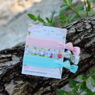 Hair ties "Moomins friends" set 3 pcs.