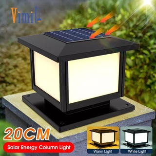 【ซื้อ 1 แถมของขวัญฟรี】โคมไฟ LED พลังงานแสงอาทิตย์ กันน้ํา สําหรับติดเสาสวน รั้ว