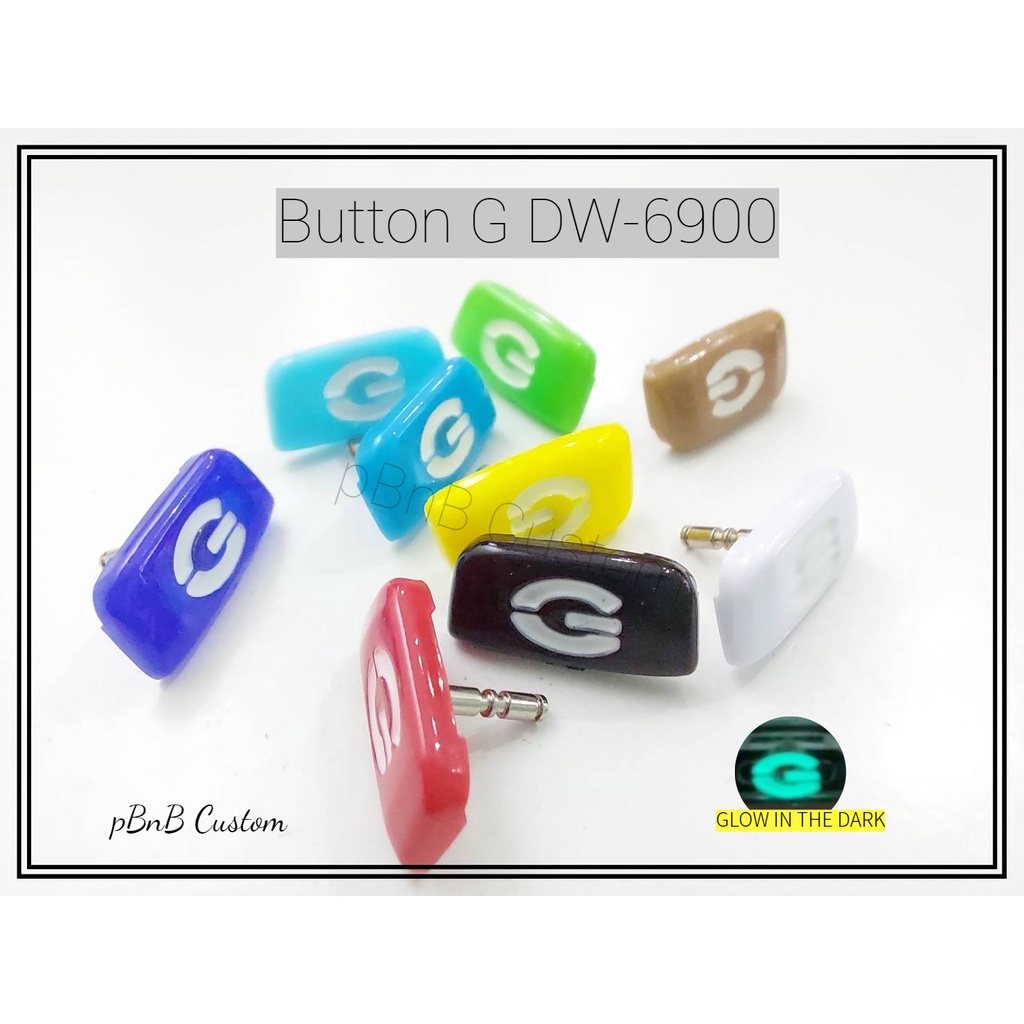 [pBnB]GShock Replacement Button G Custom Glow In The Dark Dw6900 Watch Accessories 2