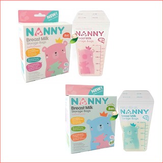 💟NANNYแนนนี่ถุงเก็บน้ำนม 5oz / 8oz