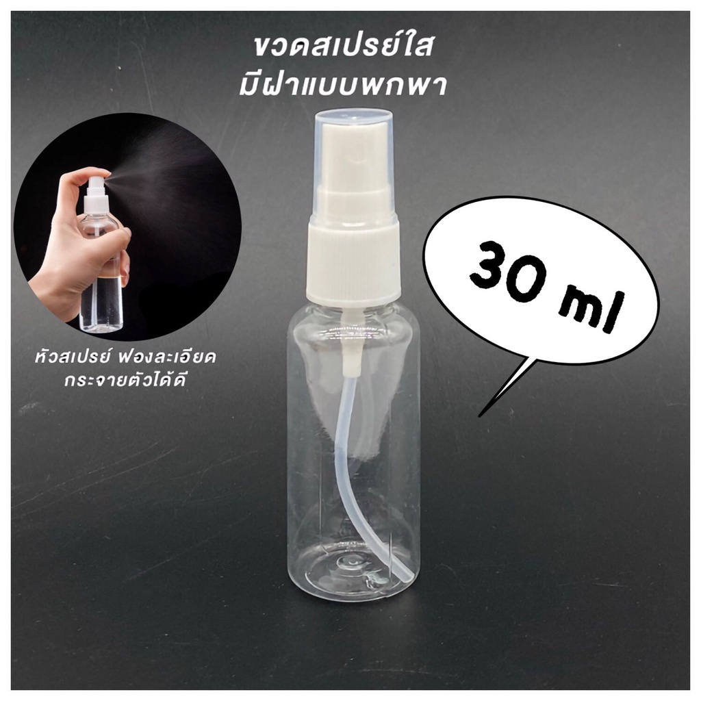 NAMCHA SHOP kb30 ขวดสเปรย์เปล่า ขวดสเปรย์ ขวดฉีด สเปรย์ขวดเล็ก ขนาด 30mL #พร้อมส่งในไทย