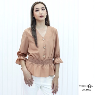 AMILA Blouse VE-B835 by AMILA จินจีร่า IGPU22-3