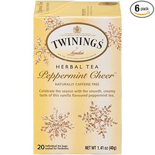 ขายแยกซอง 2กรัม Twinings of London Peppermint Cheer Tea Bags