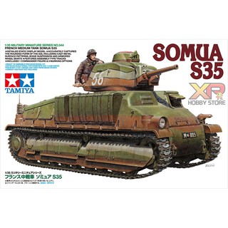 [Tamiya] 1/35 : French Medium Tank Somua S35 (TA 35344)