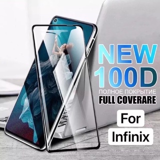 🔥🔥ฟิล์มกระจกกาวเต็ม infinix hot10 infinix 11S infinix note 10 infinix note 10 pro infinix note 8 hot10 play hot9 play 🔥🔥