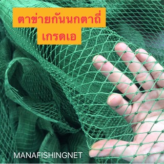 ตาข่ายกันนก  BIRD NET📌ตาถี่ เกรดเอ 🅰️ ขนาด 2x4 เมตร