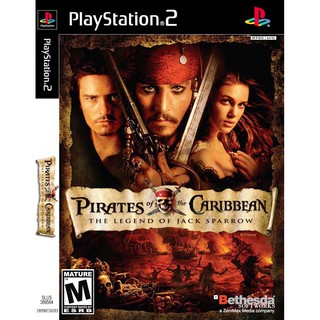 แผ่นเกมส์ Pirates of the Caribbean The Legend of Jack Sparrow PS2 Playstation 2 คุณภาพสูง ราคาถูก