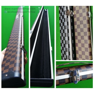 กล่องคิว 1 ท่อน (ลายหมากฮอส)  ใส่ได้2slot