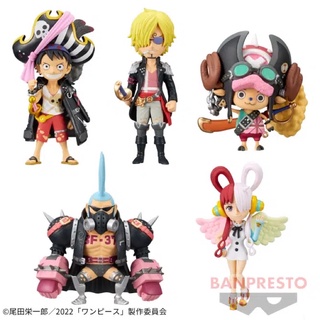 โมเดล one piece 5 ตัว ครบเซท ยี่ห้อ Bandai