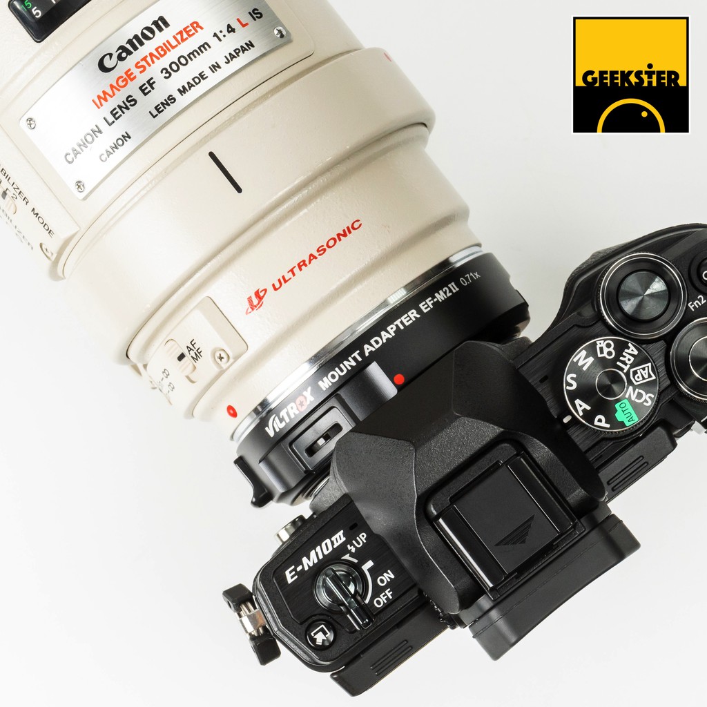 Viltrox EF-M2 II เมาท์แปลง Canon - Olympus Lumix m43 Speed Booster Auto Focus Lens Adapter ( EF - M2 MK2 )