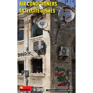 MINIART 35638 AIR CONDITIONERS &amp; SATELLITE DISHES 1/35