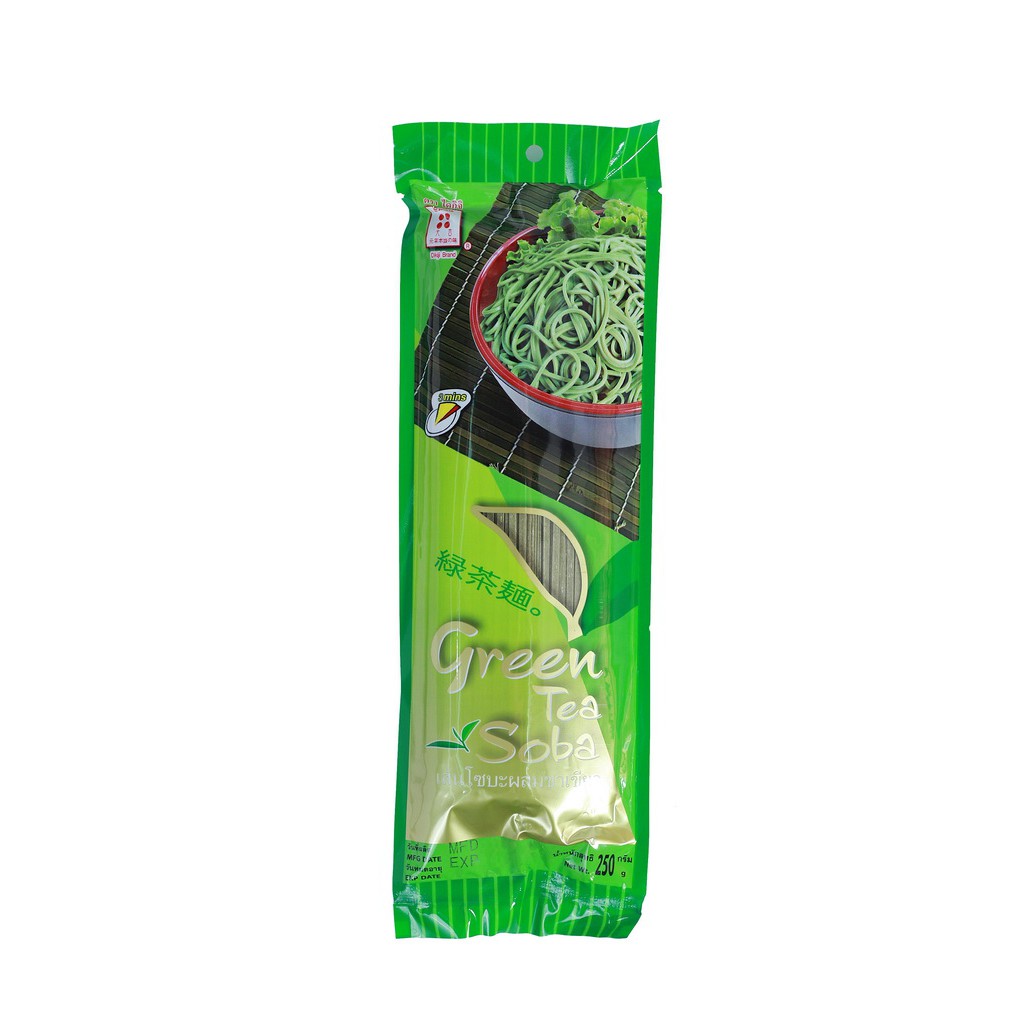 กรีนทีโซบะ 250 g Green Tea Soba