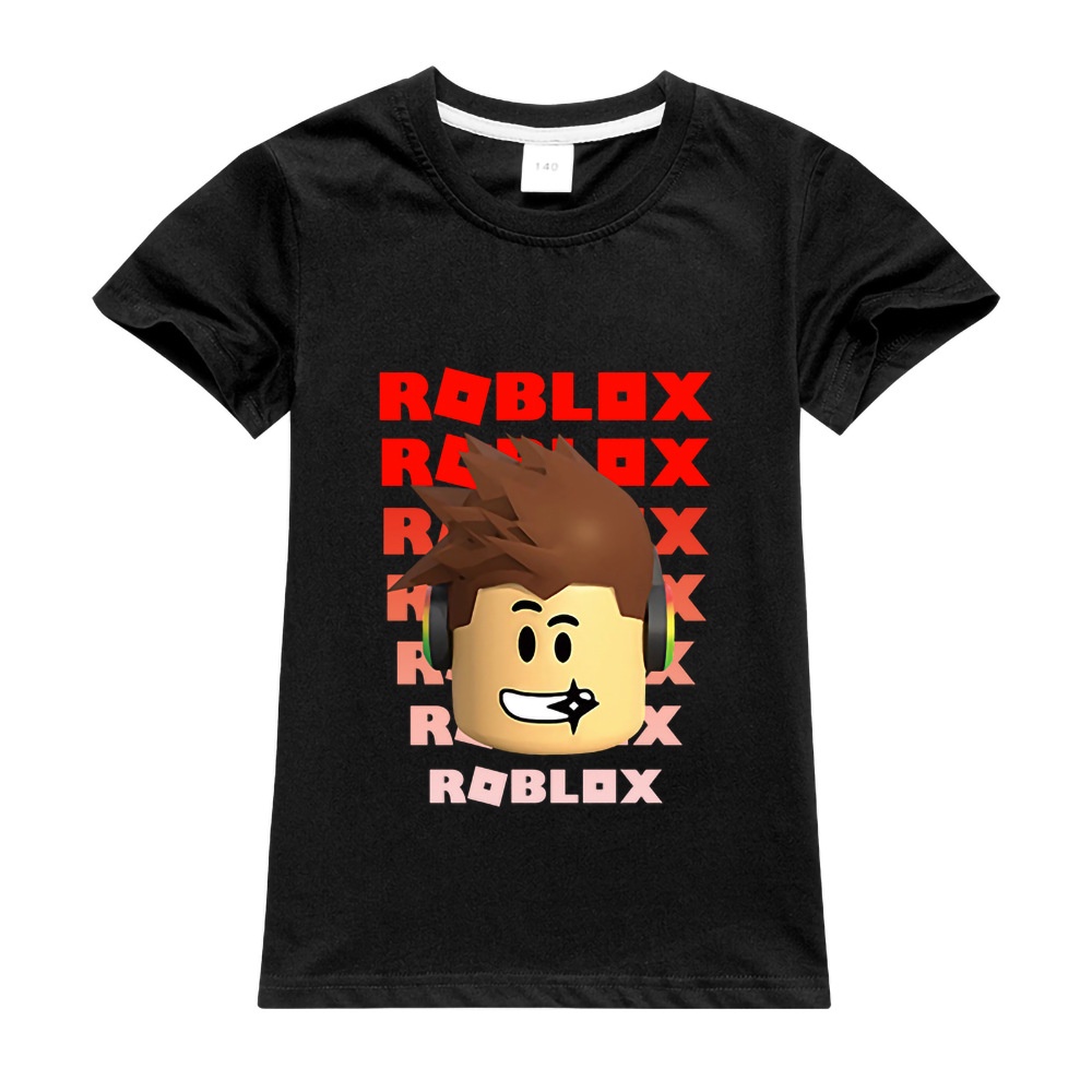 Roblox TShirt Gfx เกมมือถือเกม Tee/Gamer เสื้อยืดสาวเสื้อ DIY ชื่อน่ารักเกม Baju Roblox Gfx Baju เด็