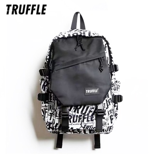 Truffle backpack TF-DCG 208 (Whtie Truffle) กระเป๋าเป้สำหรับ Notebook สำหรับขนาด 13-17" สีดำ