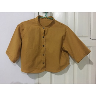 เสื้อคอจีน ผ้าฝ้าย
