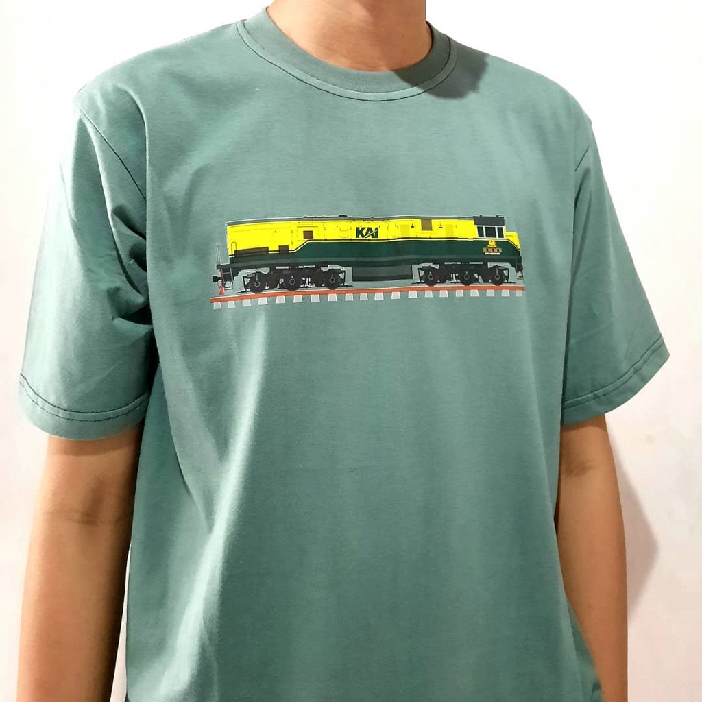 Railindo - เสื้อยืดรถไฟสําหรับผู้ใหญ่ CC201 Vintage Livery