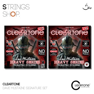 สายกีตาร์ 	Cleartone Dave Mustaine Signature Set (29420,49420)