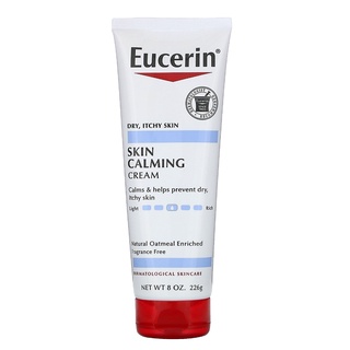 Eucerin, Skin Calming Creme, Dry, Itchy Skin, Fragrance Free, 8 oz (226 g)