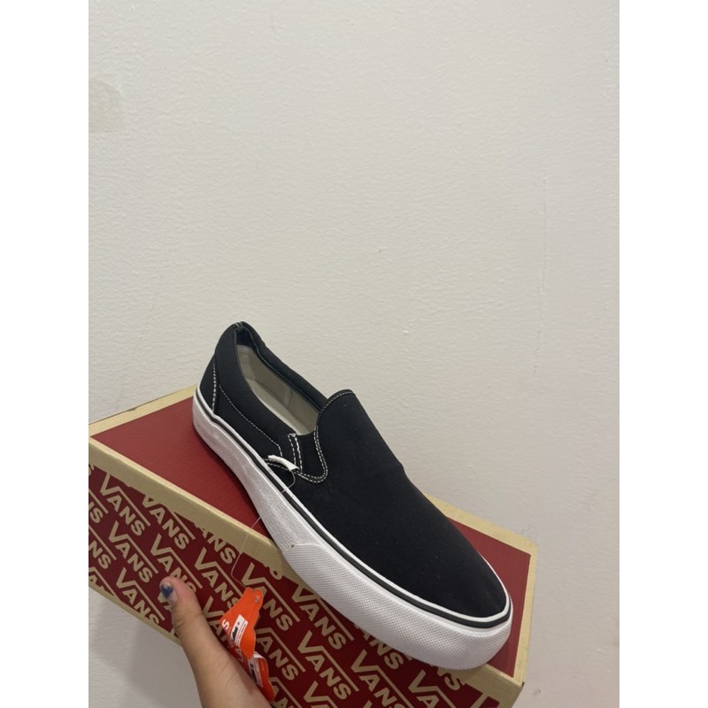 🛒😈 สินค้าพร้อมส่ง รองเท้าผ้าใบ(ตารางขาวดำ/ขอบขาว)🛍 sz.36-45 สินค้าพร้อม