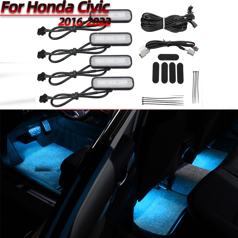 6IN1 8M RGB LED Atmosphere Car Interior Ambient Li... – Grandado