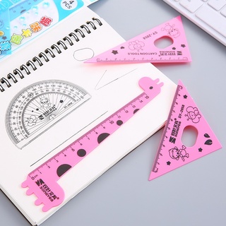 ชุดไม้บรรทัดยีราฟ มีหลายทรงในชุดเดียว