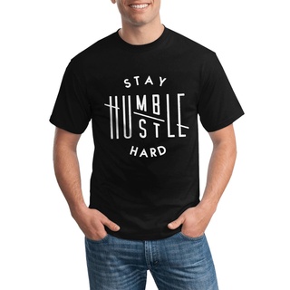 มาใหม่ Gildan เสื้อยืด ผ้าฝ้าย 100% พิมพ์ลาย Stay Humble Hustle Hard Swag สําหรับผู้ชาย