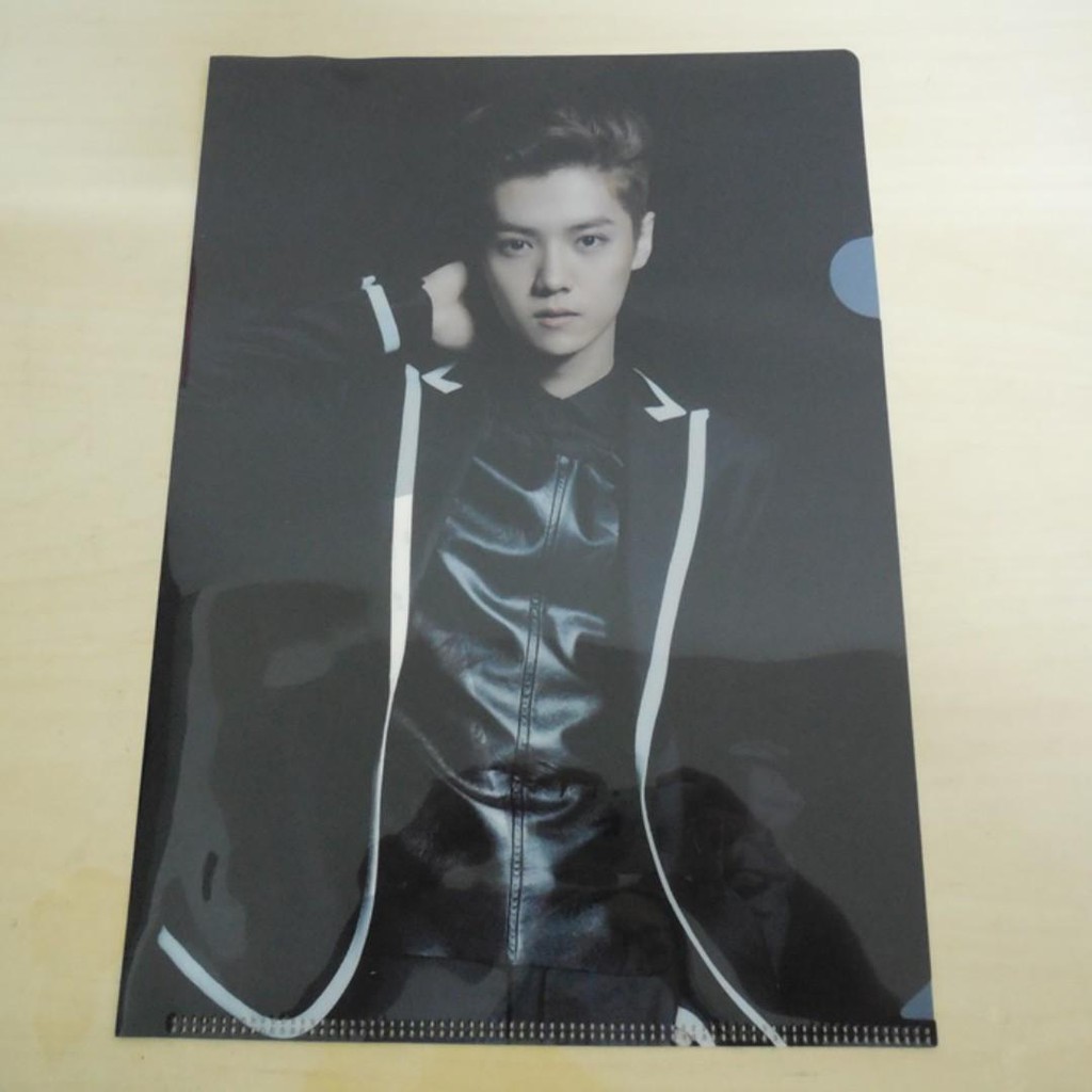 EXO CONCERT KOREA OFFICIAL A4 SIZE FILE LUHAN