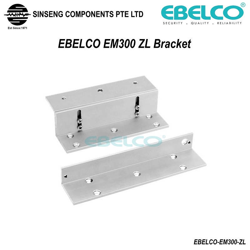 ขายึด Ebelco EM300 ZL สําหรับ 300lbs EM Lock Fire Rated HDB Gate
