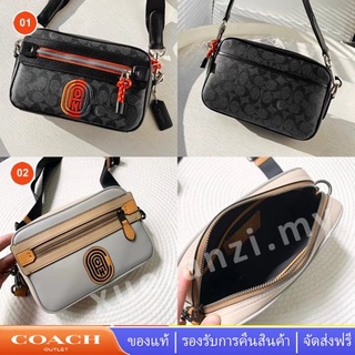 Coach 768 960 กระเป๋าสะพายข้าง กระเป๋าสะพายผู้ชาย/กระเป๋ากล้อง
