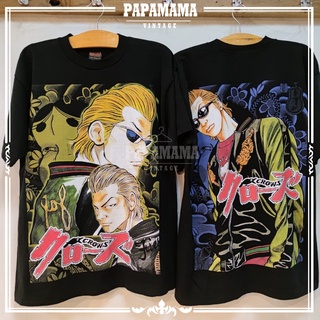 [ Crows ] BOYA HARUMICHI เรียกข้าว่าอีกา โบยะ ฮารุมิจิ เสื้อการ์ตูน  OVP  สวยมาก มาน้อย DTG papamama vintage