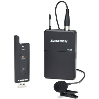Samson® XPD2 Lavalier ไมโครโฟนไร้สาย USB ไมค์ไวเลส แบบคลิปหนีบปกเสื้อ ใช้งานได้ไกล 30 เมตร ** ประกันศูนย์ 1 ปี **