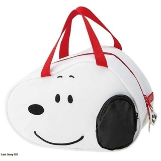 กระเป๋าถือเล็ก หน้า SNOOPY  ใส่เครื่องสำอางค์ ของใช้ในห้องน้ำได้  ขนาด 26×18×10 cm