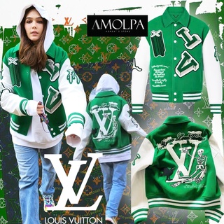 แจ็คเก็ต JACKET LOUIS VUITTON KNIT 2021SS เนื้อผ้าดีม๊ากกกก  ผ้าใส่สบายมากกกก