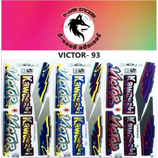 สติ๊กเกอร์ VICTOR 93