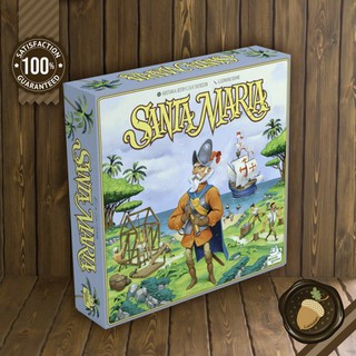 Santa Maria เกมสร้างเมือง คู่มือภาษาอังกฤษ (Boardgame บอร์ดเกม การ์ดเกม เกม)