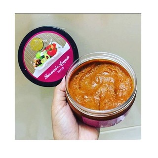 Tamarind Avocado Scrub พริ้วพราวสครับไวท์
สครับขัดผิวน้ำนมมะขามผสมอโวคาโด้